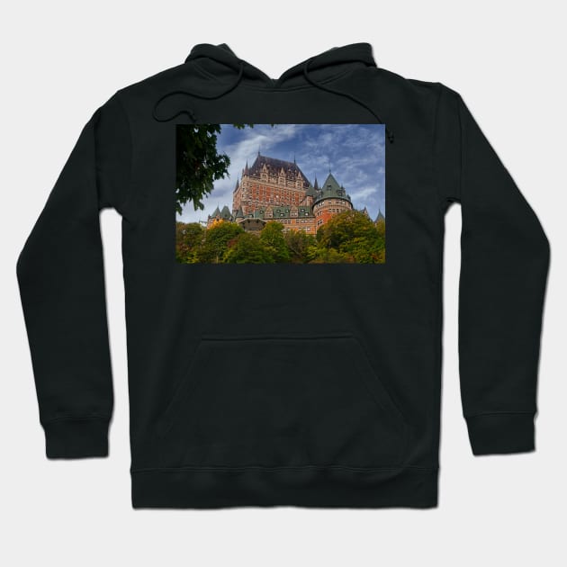 Château Frontenac, Quebec, Canada Hoodie by MartynUK